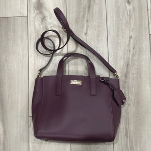 Kate Spade purple handbag